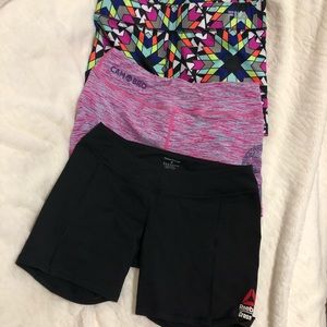 Exercise shorts